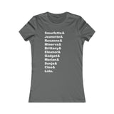 Crushin' On Toony Girls T-Shirt (Femme Cut)