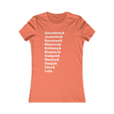 Crushin' On Toony Girls T-Shirt (Femme Cut)