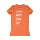 Crushin' On Toony Girls T-Shirt (Femme Cut)
