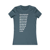 Crushin' On Toony Girls T-Shirt (Femme Cut)