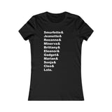 Crushin' On Toony Girls T-Shirt (Femme Cut)