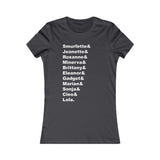 Crushin' On Toony Girls T-Shirt (Femme Cut)