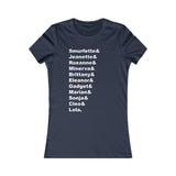Crushin' On Toony Girls T-Shirt (Femme Cut)