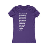 Crushin' On Toony Girls T-Shirt (Femme Cut)