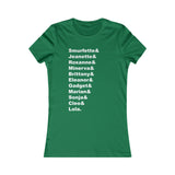 Crushin' On Toony Girls T-Shirt (Femme Cut)