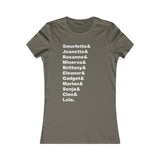 Crushin' On Toony Girls T-Shirt (Femme Cut)
