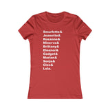 Crushin' On Toony Girls T-Shirt (Femme Cut)