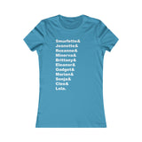 Crushin' On Toony Girls T-Shirt (Femme Cut)