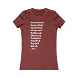 Crushin' On Toony Girls T-Shirt (Femme Cut)