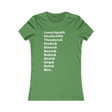 Crushin' On Toony Boys T-Shirt (Femme Cut)