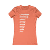 Crushin' On Toony Boys T-Shirt (Femme Cut)
