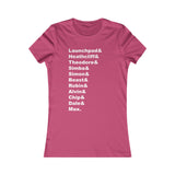Crushin' On Toony Boys T-Shirt (Femme Cut)
