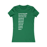 Crushin' On Toony Boys T-Shirt (Femme Cut)