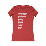 Crushin' On Toony Boys T-Shirt (Femme Cut)