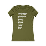 Crushin' On Toony Boys T-Shirt (Femme Cut)