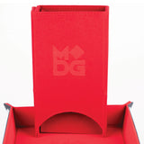 FOLD UP VELVET DICE TOWER - ASSORTED