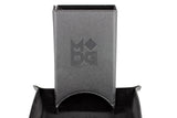 FOLD UP VELVET DICE TOWER - ASSORTED