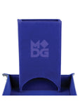 FOLD UP VELVET DICE TOWER - ASSORTED