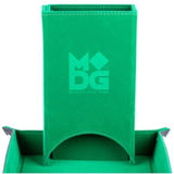 FOLD UP VELVET DICE TOWER - ASSORTED